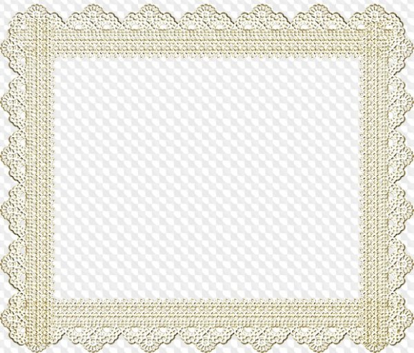 Кружевная рамка для фотошопа