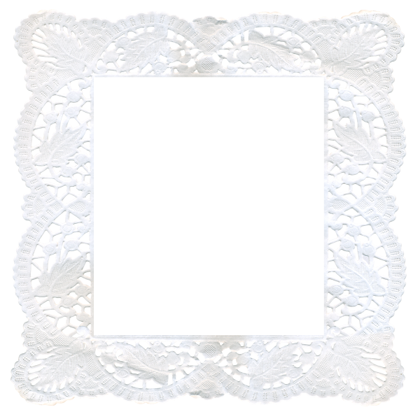 Кружевная рамочка