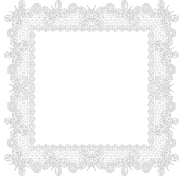 Кружевная рамка для фотошопа