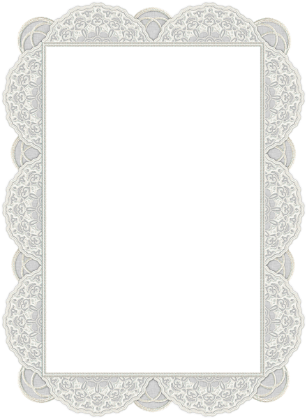 Кружевная рамочка