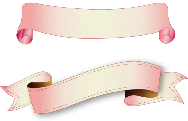 Красивая лента для надписи