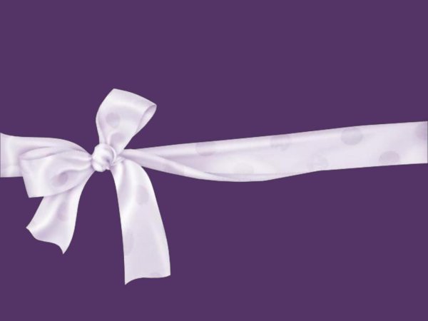 Бант -брошь