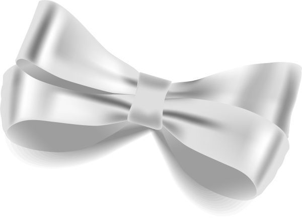Серебряный бант