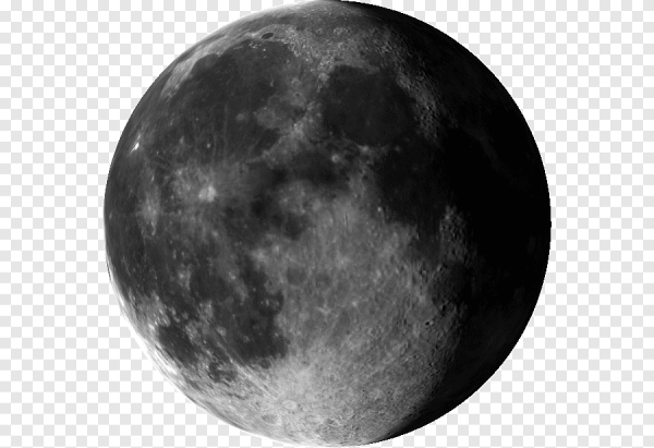 Луна без заднего фона