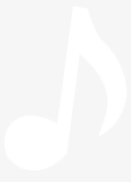 Белая Нота на белом фоне