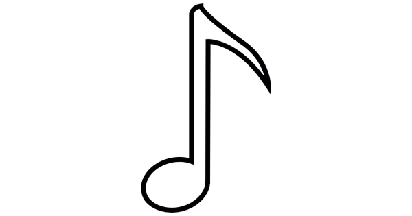 Ноты трафарет