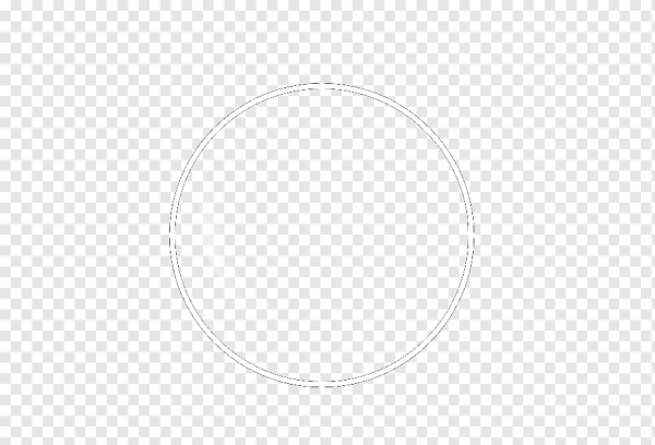 Белый круг на прозрачном фоне