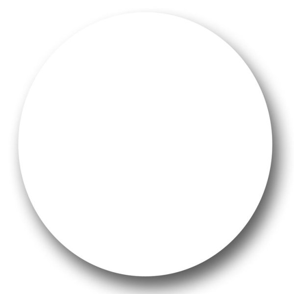 Полупрозрачный круг
