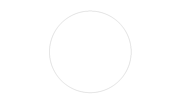 Белый круг на прозрачном фоне