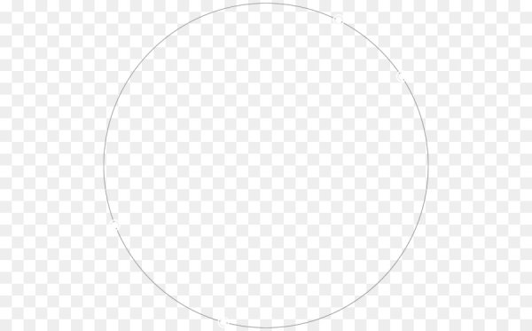 Белый круг на прозрачном фоне