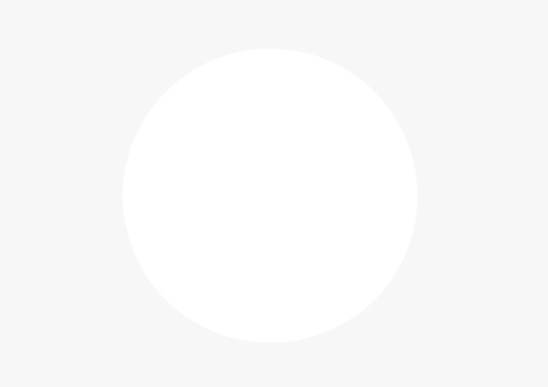 Белая окружность без фона