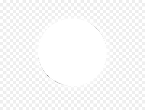 Белый круг на прозрачном