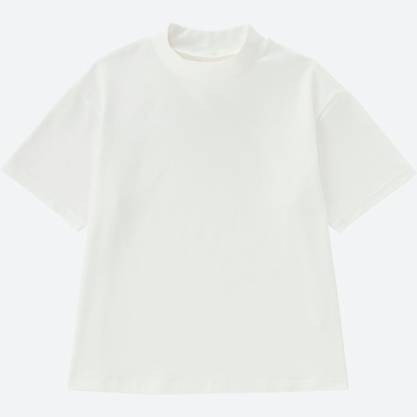 Юникло оверсайз футболки белые