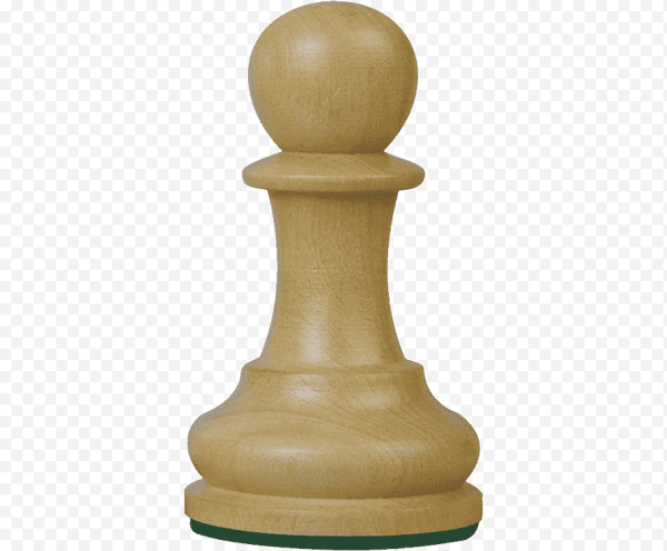 Шахматная пешка сбоку