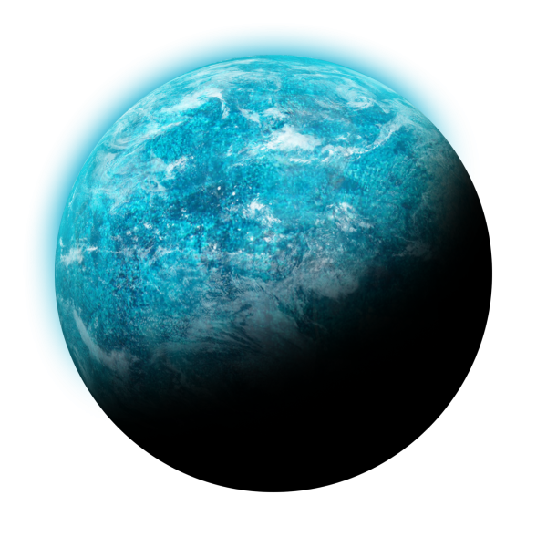 Планеты с празрачном фоном