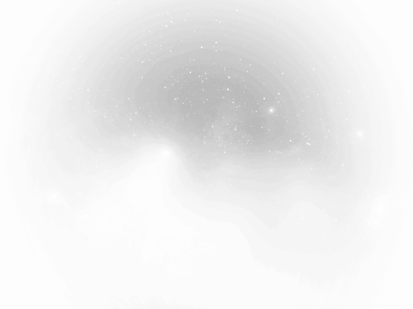 Белое свечение на прозрачном фоне