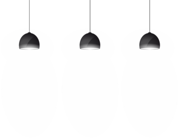 Светильник на прозрачном фоне