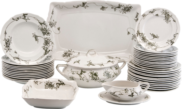 Посуда на прозрачном фоне