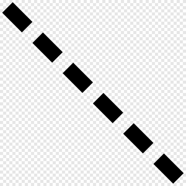 Пунктирная линия без фона