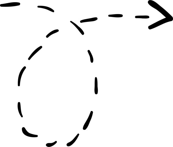 Стрелки пунктир