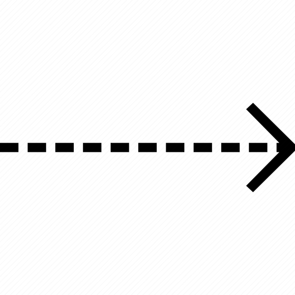 Пунктирная стрелочка