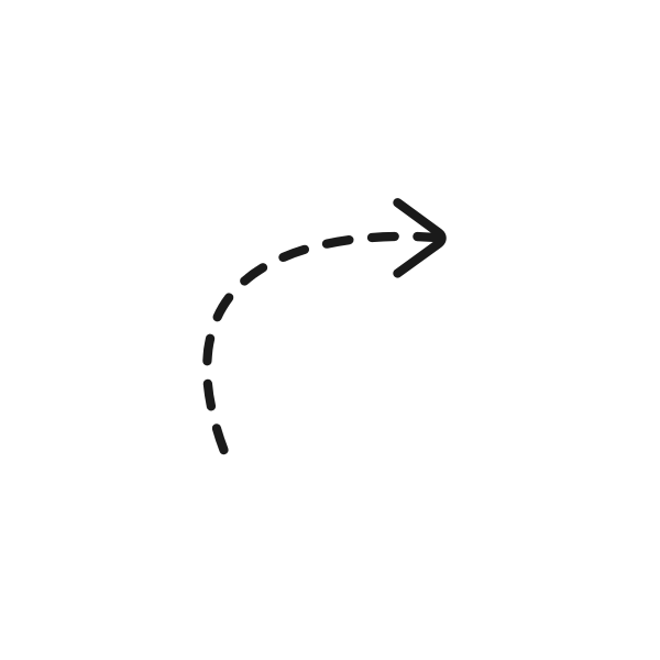Пунктирные стрелки на прозрачном фоне