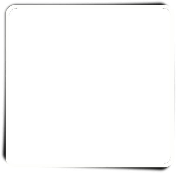 Белая рамка на прозрачном фоне