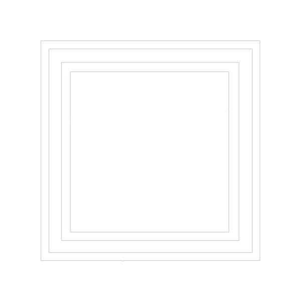 Белая прямоугольная рамка