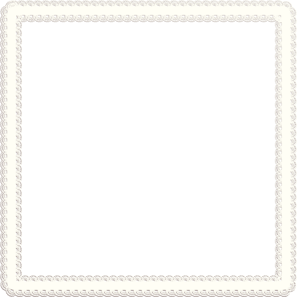 Белая рамка на прозрачном фоне