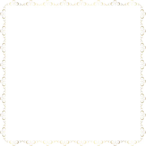 Белая квадратная рамка на прозрачном фоне