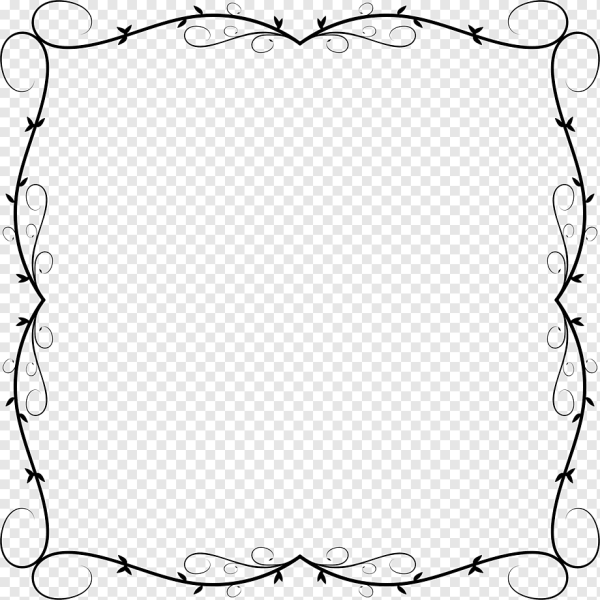 Красивая квадратная рамка