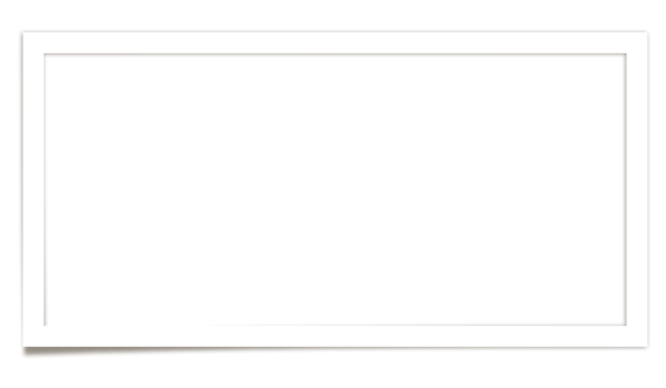 Белая тонкая рамка
