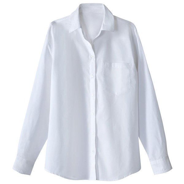 Рубашка прямого кроя женская