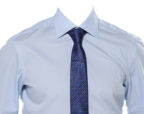 Рубашка с галстуком для фотошопа