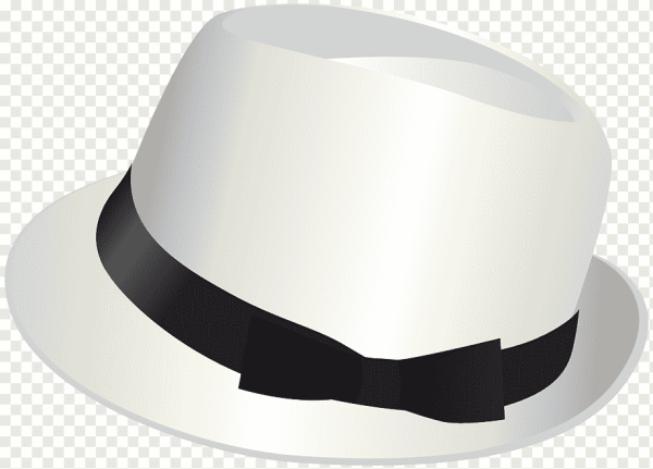 Шляпа на белом фоне