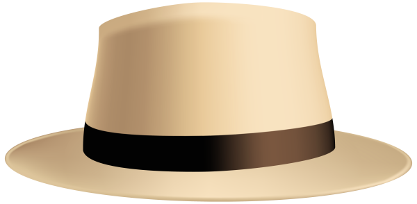 Шляпа на белом фоне