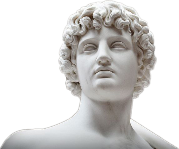 Vaporwave скульптуры Давид