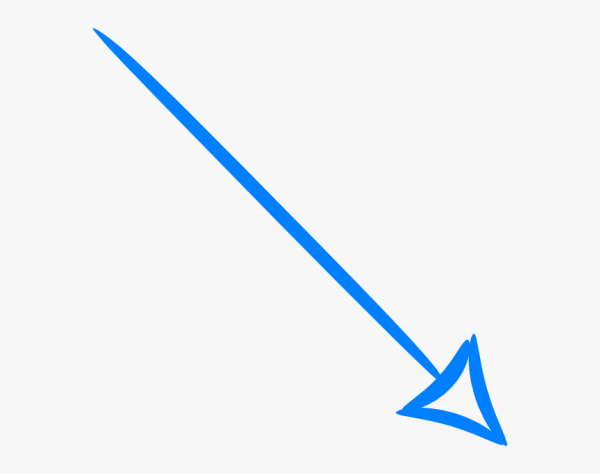 Стрелочка тонкая