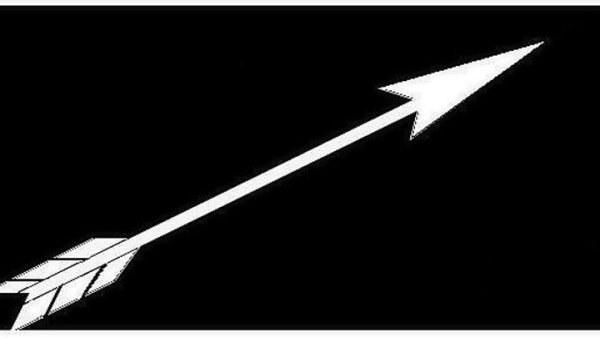 Белая стрела нашивка