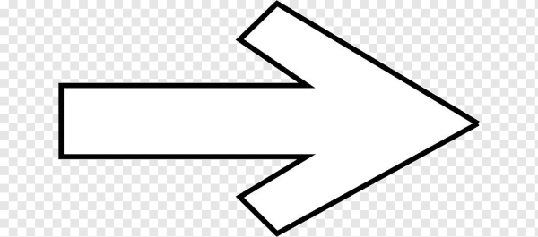 Стрелка влево белая