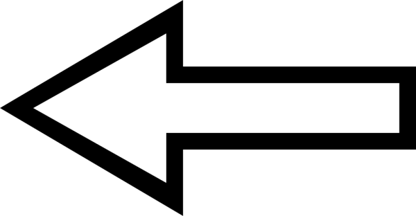 Стрелка контур