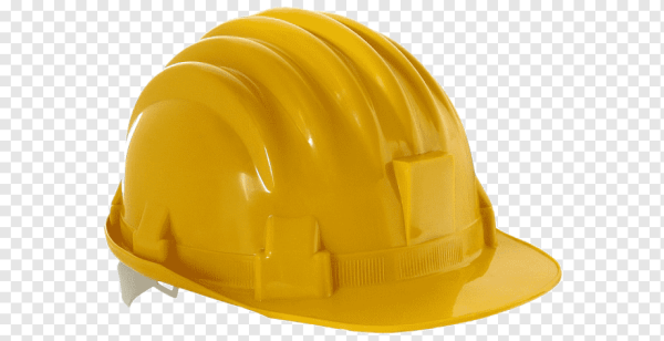 Каска желтая