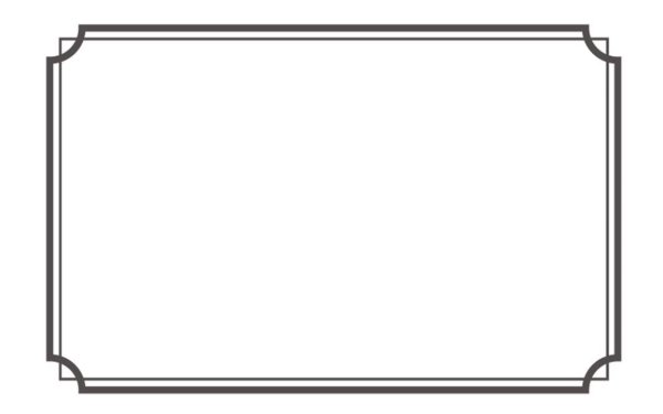 Строгая рамка для вывески