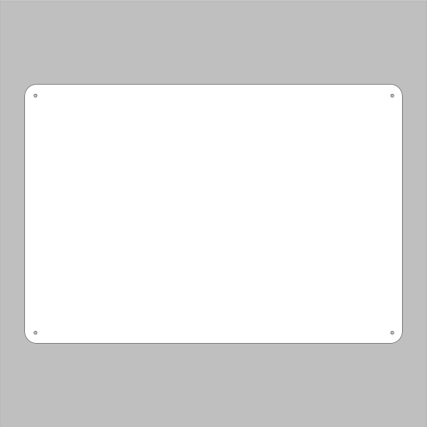 Белая табличка