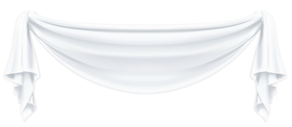 Тюль на белом фоне