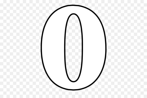 Трафарет буквы o