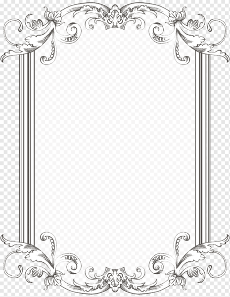 Винтажная рамка