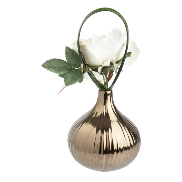 Ваза с цветами на прозрачном фоне