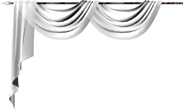 Шторы на прозрачном фоне