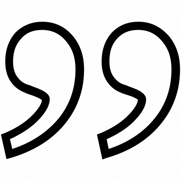 Кавычки контур